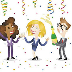 Organising a celebration, Quelle: Fotolia